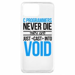 Чехол для Oppo A73 C programmers never die they are just cast into void - PrintSalon