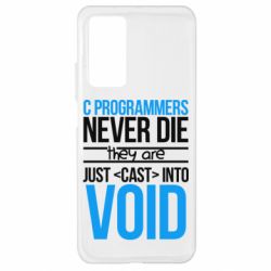 Чехол для Xiaomi Mi 10T/10T Pro C programmers never die they are just cast into void - PrintSalon