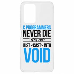 Чехол для Xiaomi Redmi Note 10 Pro C programmers never die they are just cast into void - PrintSalon