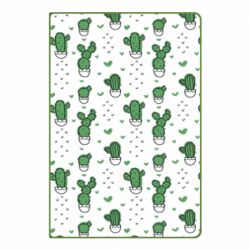 Блокнот з принтом Cactus and heart - PrintSalon