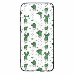 Чохол для Samsung A40 Cactus and heart - PrintSalon
