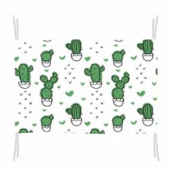 Прапор Cactus and heart - PrintSalon