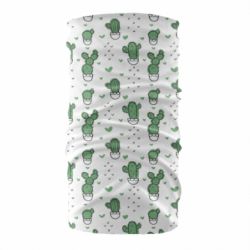 Бандана Cactus and heart - PrintSalon