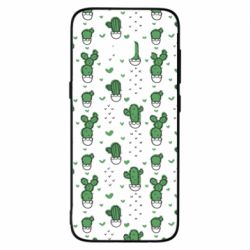 Чохол для Samsung S8 Cactus and heart - PrintSalon