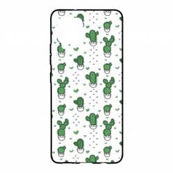 Чохол для Samsung A42 5G Cactus and heart - PrintSalon