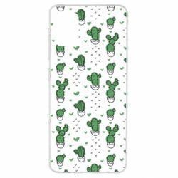 Чохол для Samsung A51 Cactus and heart - PrintSalon