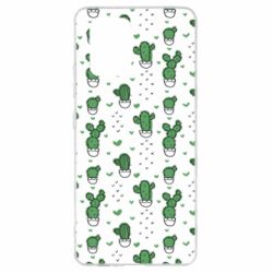 Чохол для Samsung S10 Lite Cactus and heart - PrintSalon