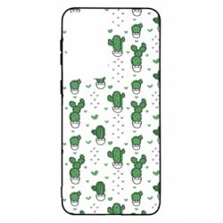 Чохол для Samsung S21 Cactus and heart - PrintSalon