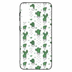 Чохол для Samsung S21 Ultra Cactus and heart - PrintSalon