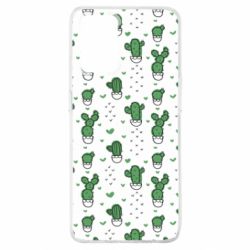 Чохол для Oppo A74 4G Cactus and heart - PrintSalon