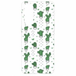 Чохол для Oppo Reno 4 Pro Cactus and heart - PrintSalon