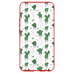 Чохол для Xiaomi Redmi 9 Cactus and heart - PrintSalon