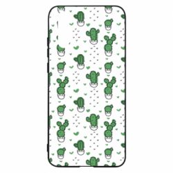 Чохол для Huawei P20 Cactus and heart - PrintSalon