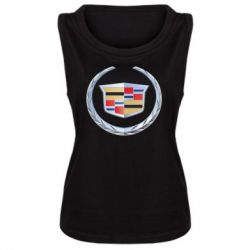 Женская майка Cadillac - PrintSalon