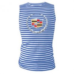 Майка-тельняшка Cadillac - PrintSalon