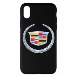 Чехол для iPhone X/Xs Cadillac - PrintSalon