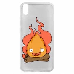 Чехол для Xiaomi Redmi 7A Calcifer vector-PrintSalon Чехол для Xiaomi Redmi 7A Calcifer vector