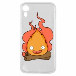 Чехол для iPhone XR Calcifer vector
