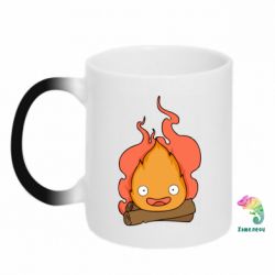 Чашка-хамелеон Calcifer vector - PrintSalon