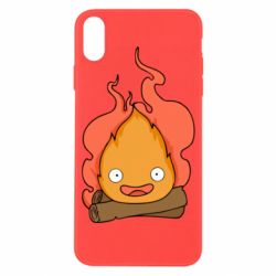 Чохол для iPhone X/Xs Calcifer vector - PrintSalon