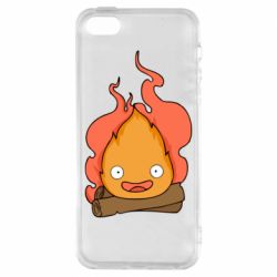 Чохол для iphone 5/5S/SE Calcifer vector - PrintSalon
