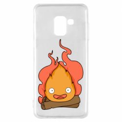 Чохол для Samsung A8 2018 Calcifer vector - PrintSalon