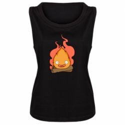 Майка жіноча Calcifer vector - PrintSalon