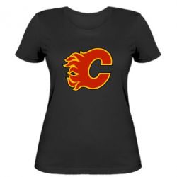 Женская футболка Calgary Flames - PrintSalon