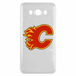 Чехол для Samsung J7 2016 Calgary Flames - PrintSalon