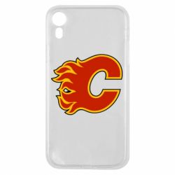 Чехол для iPhone XR Calgary Flames - PrintSalon