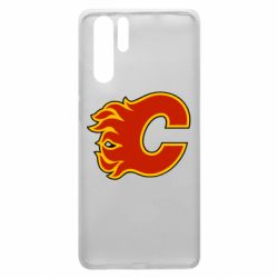 Чехол для Huawei P30 Pro Calgary Flames - PrintSalon