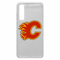 Чехол для Huawei P30 Calgary Flames - PrintSalon