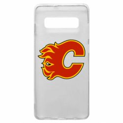 Чехол для Samsung S10+ Calgary Flames