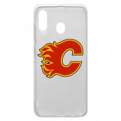 Чехол для Samsung A20 Calgary Flames - PrintSalon