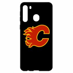 Чехол для Samsung A21 Calgary Flames - PrintSalon