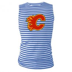 Майка-тельняшка Calgary Flames - PrintSalon