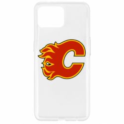 Чехол для Oppo Reno 4 Lite Calgary Flames - PrintSalon