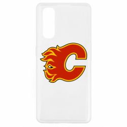Чехол для Oppo Find X2 Calgary Flames - PrintSalon