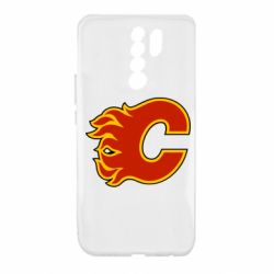 Чехол для Xiaomi Redmi 9 Calgary Flames - PrintSalon