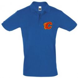 Мужское поло Calgary Flames - PrintSalon