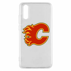 Чехол для Huawei P20 Calgary Flames - PrintSalon