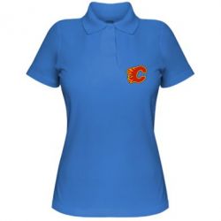 Женское поло Calgary Flames - PrintSalon