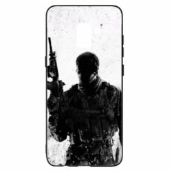 Чехол для Samsung A8+ 2018 Call of Duty and hero - PrintSalon
