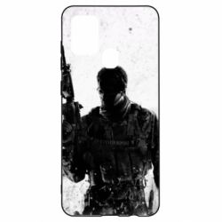 Чехол для Samsung A21s Call of Duty and hero - PrintSalon