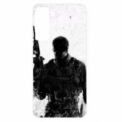Чехол для Samsung S21 Call of Duty and hero - PrintSalon