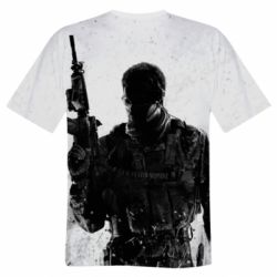 Мужская футболка 3D Call of Duty and hero - PrintSalon