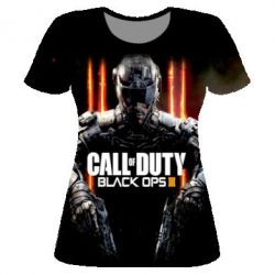 Жіноча 3D футболка Call of Duty Black Ops III - PrintSalon