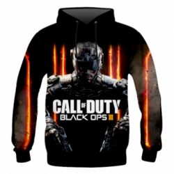 Чоловіче 3D худі Call of Duty Black Ops III - PrintSalon
