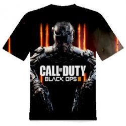 Чоловіча футболка 3D Call of Duty Black Ops III - PrintSalon