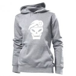 Женское худи Call of Duty Black Ops logo - PrintSalon